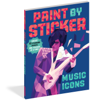 Paint by Sticker (Official): Music Icons